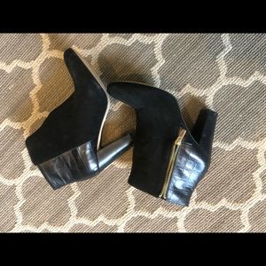 Ann Taylor Suede Booties